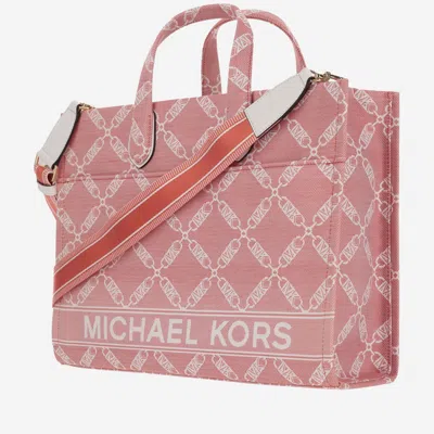 Michael Kors Gigi Bag Large Cotton Canvas