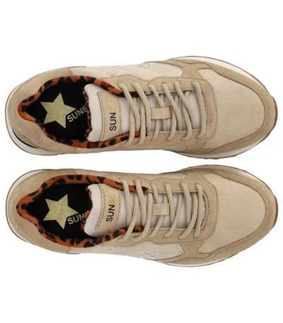Michael Kors Leopard Printed Kit Extreme Mesh Trainers