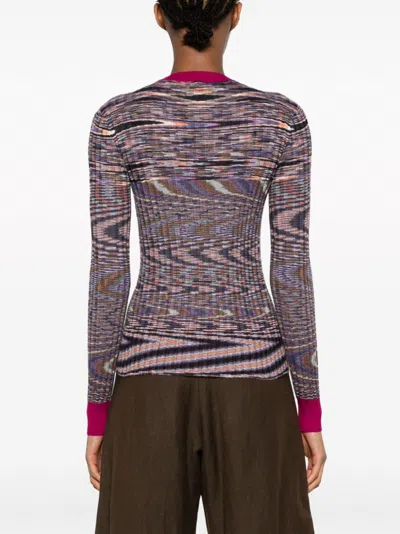 Missoni Abstract-pattern Cashmere-blend Jumper