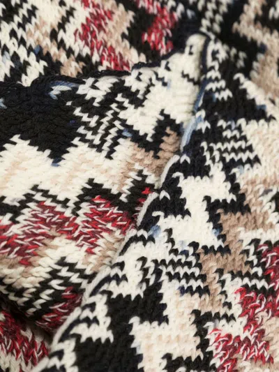 MISSONI MISSONI FRINGE WOOL SCARF 