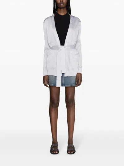 Missoni Metallic-threading Belted Cardigan