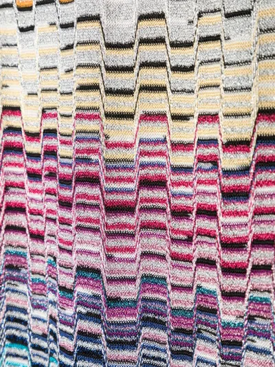 Missoni Striped Scarf Fringed Edge