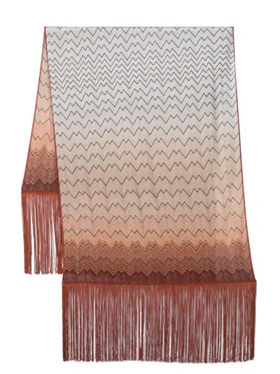 Missoni Gradient Zigzag-patterned Scarf