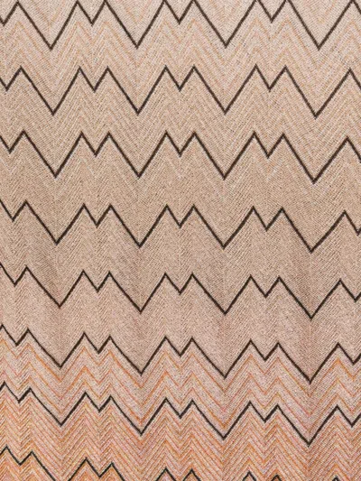 Missoni Gradient Zigzag-patterned Scarf