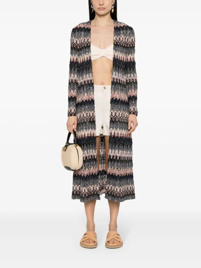 Missoni Patterned Long Cardigan
