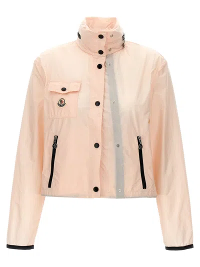 Moncler 'lico' Jacket Elastic Cuffs High Collar