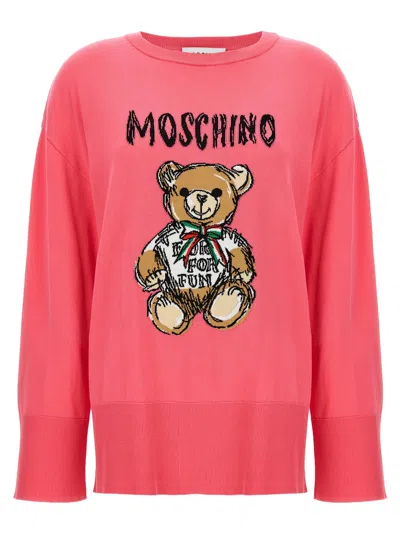 Shop Moschino 'teddy Bear' Sweater