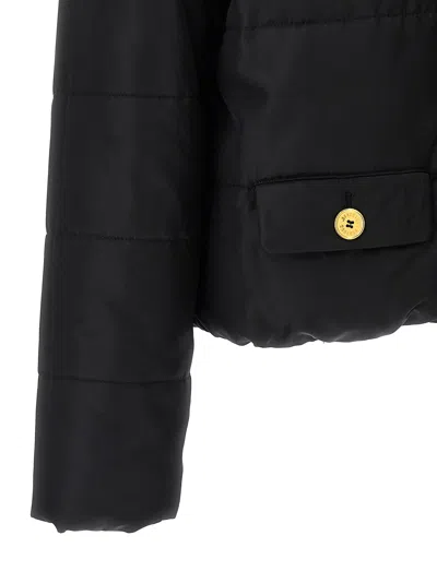 Moschino Quilted Shell Hooded Jacket