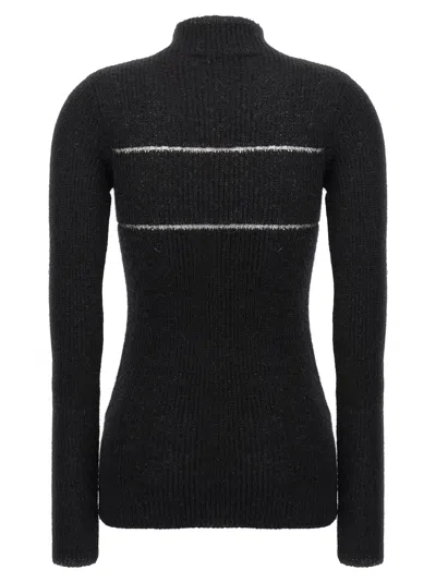Msgm Knitwear Sweater Organza Insert