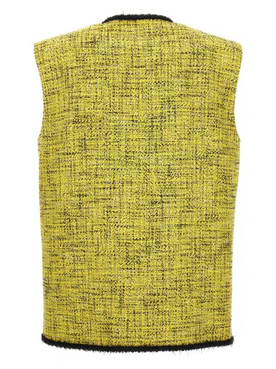 Shop Msgm Tweed Vest