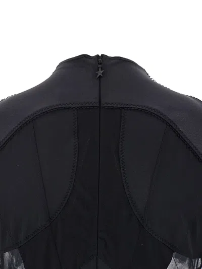Mugler Layered Bodysuit Fitted Silhouette