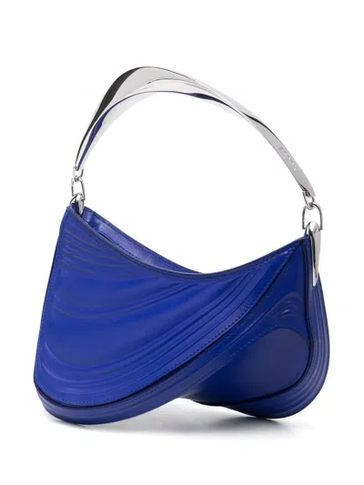 Mugler Small Bag Embossed With Metal Handle