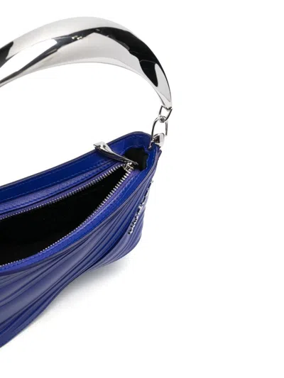 Mugler Small Bag Embossed With Metal Handle