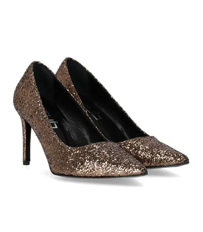 Ncub Bit Bronze Glitter Pump