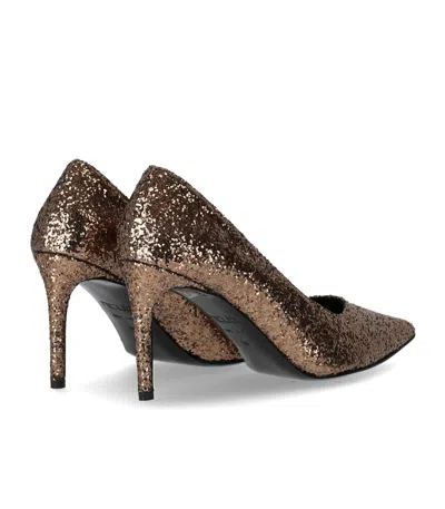 Ncub Gaba Silver Glitter Pump