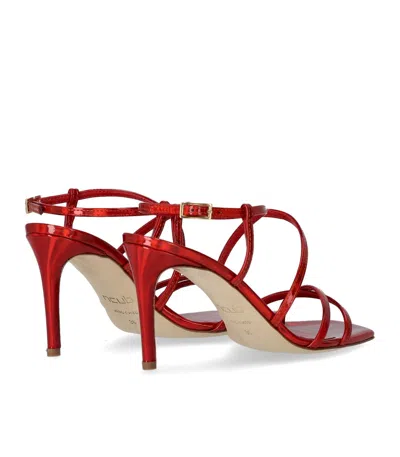 Shop Ncub Prewi Red Heeled Sandal