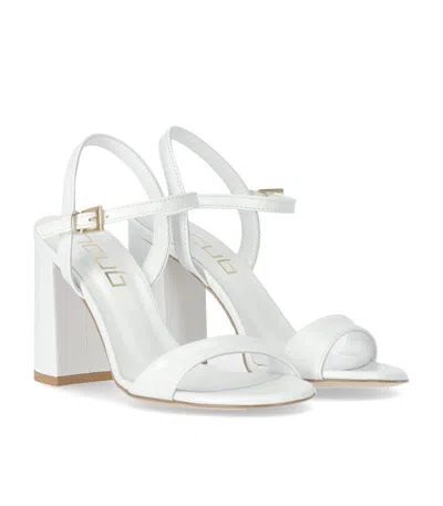 Ncub White Heeled Sandal