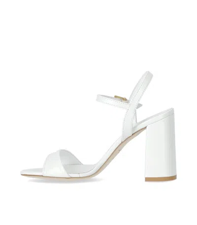 Ncub White Heeled Sandal