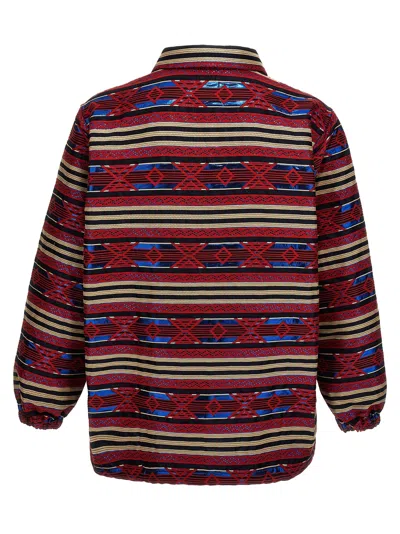 Needles Jacket Striped Pattern Side Pockets