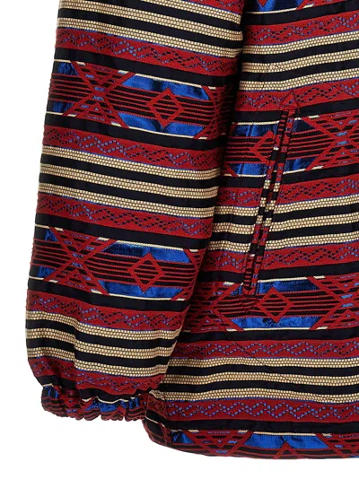 Needles Jacket Striped Pattern Side Pockets