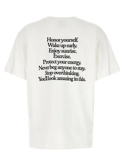 Not After Ten Manifesto T-shirt White/black