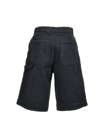Objects Iv Life Buckle-detail Cotton Denim Shorts