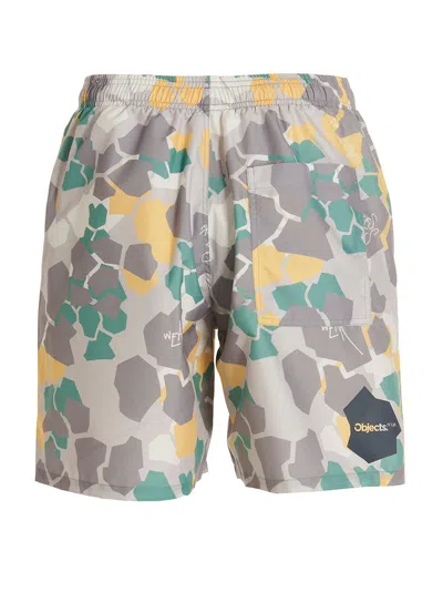 Objects Iv Life Printed Swimming Trunks