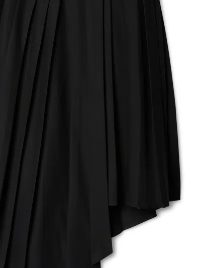 Off-white Off White Belted Pleated Skirt