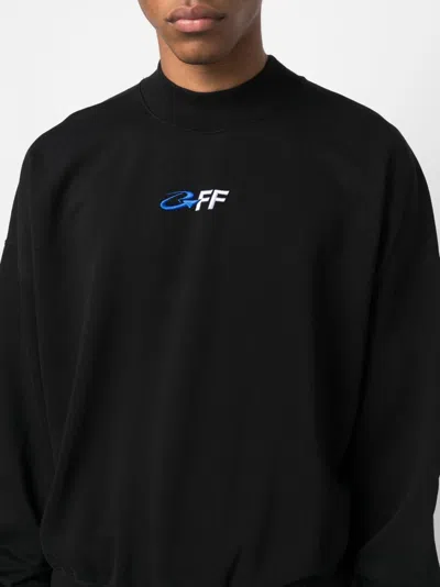 Shop Off-white Off White Cotton Sweatshirt