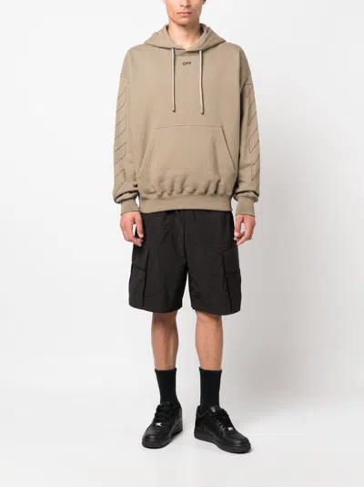 Off-white Off White Off Stitch Skate Hoodie