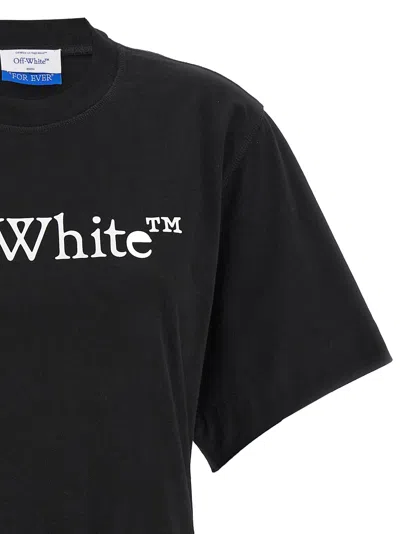 Off-white Off White Big Bookish Logo Cropped Top