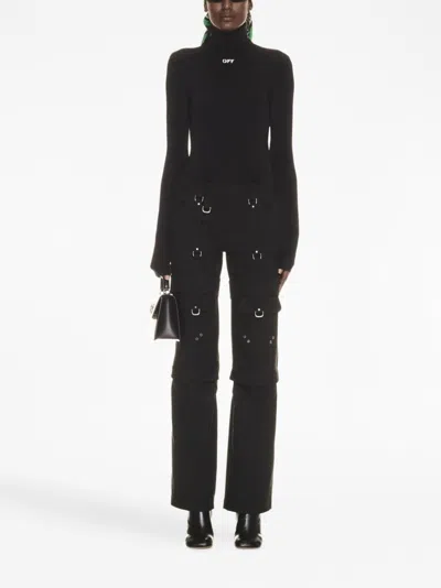 Off-white Pants In Black