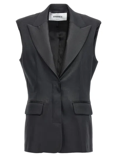 Ombra Milano Single-breasted Long Waistcoat