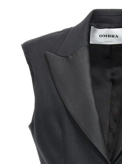 Ombra Milano Single-breasted Long Waistcoat