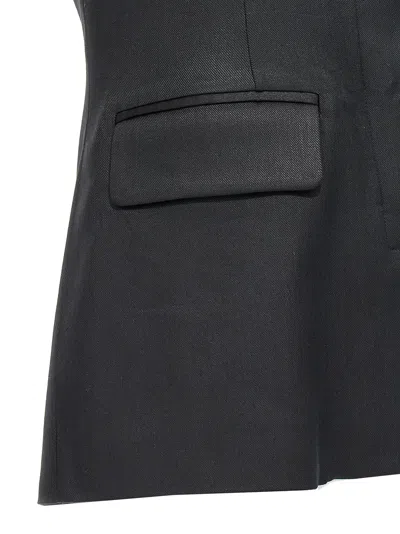 Ombra Milano Single-breasted Long Waistcoat