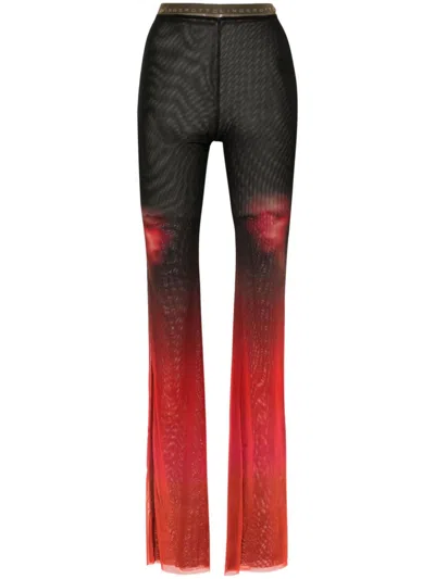 Shop Ottolinger Fade Print Mesh Trousers