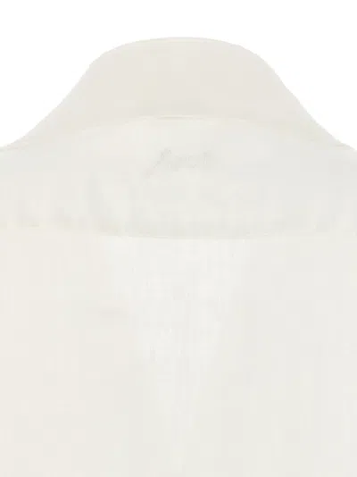P.a.r.o.s.h White Beach Embroidered Shirt