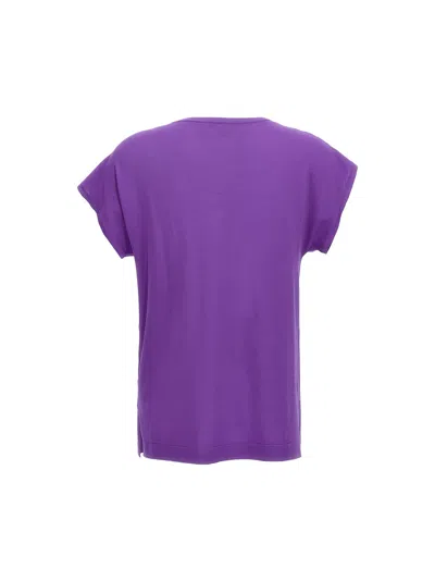 P.a.r.o.s.h Purple Roux T-shirt