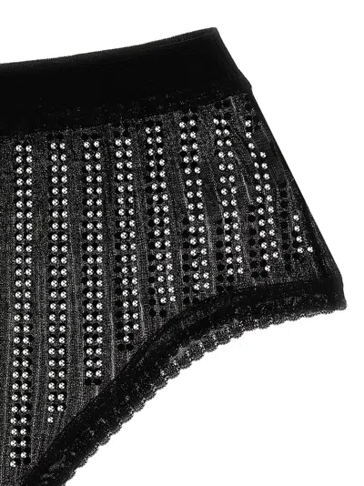 Rabanne Bead-embellished High Waist Briefs