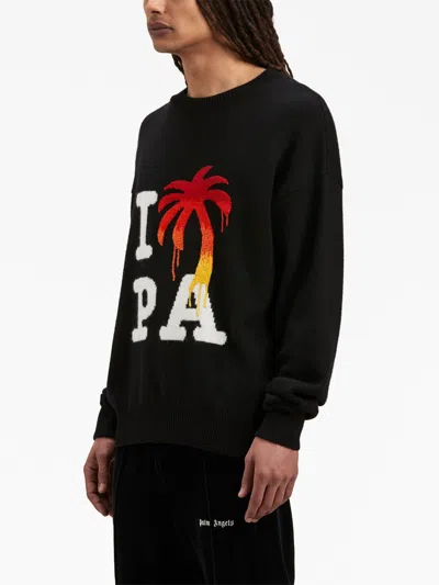 Palm Angels I Love Pa Wool Blend Sweater
