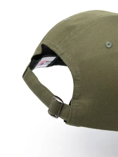 Palmes Olive Green Logo Baseball Cap