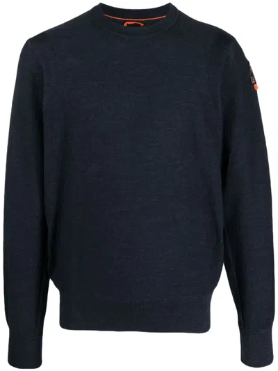 Shop Parajumpers Wool Crewneck Jumper