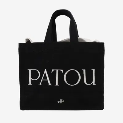 Patou Rectangular Tote Bag With Detachable Strap