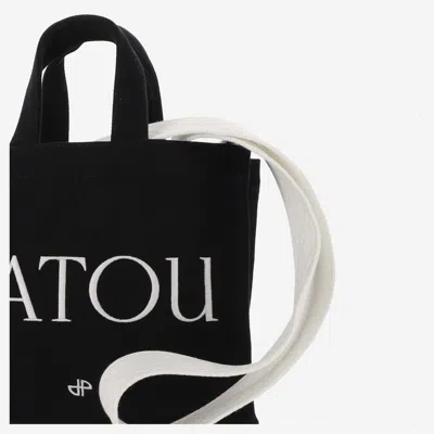 Patou Rectangular Tote Bag With Detachable Strap
