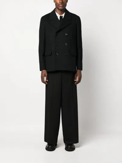 Paul Smith Men Wool And Cashmere Blend Double-breasted Blazer