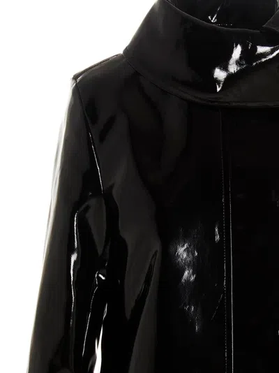 Raf Simons Black Classic Double Breasted Coat
