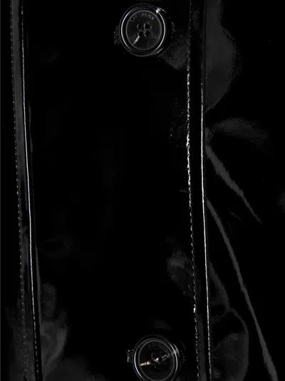 Raf Simons Black Classic Double Breasted Coat