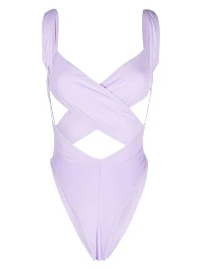 Reina Olga Light Purple Light Purple Exotica Wrap Bikini