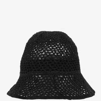 Reinhard Plank Black Mesh Bucket Hat