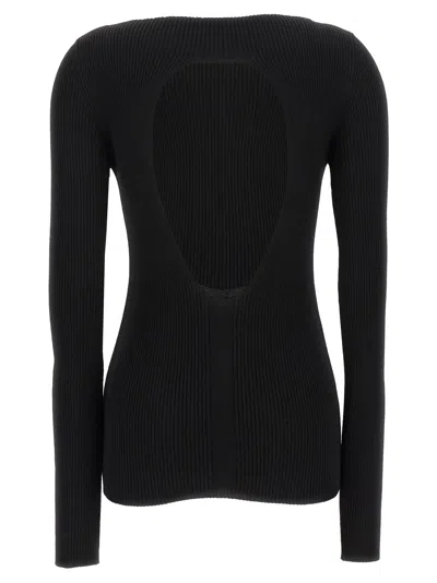 Rick Owens Ribbed-knit Long-sleeved T-shirt